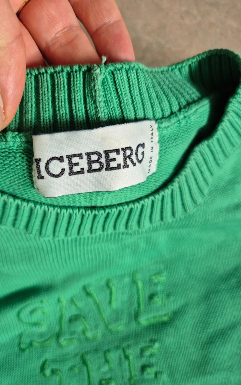 Iceberg Pulls & Sweat-shirts: ICEBERG VINTAGE BALU M 38 L STRICKWARE PULLOVER PULLI TOP – D'occasion à Elsau par the-colorful-side 6