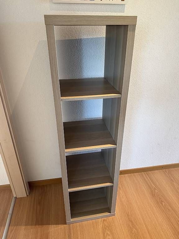 Ikea Scaffali: Ikea Kallax 4x1 chêne blanchi – Usato da Bercher venduto da Mickyfuncky 2