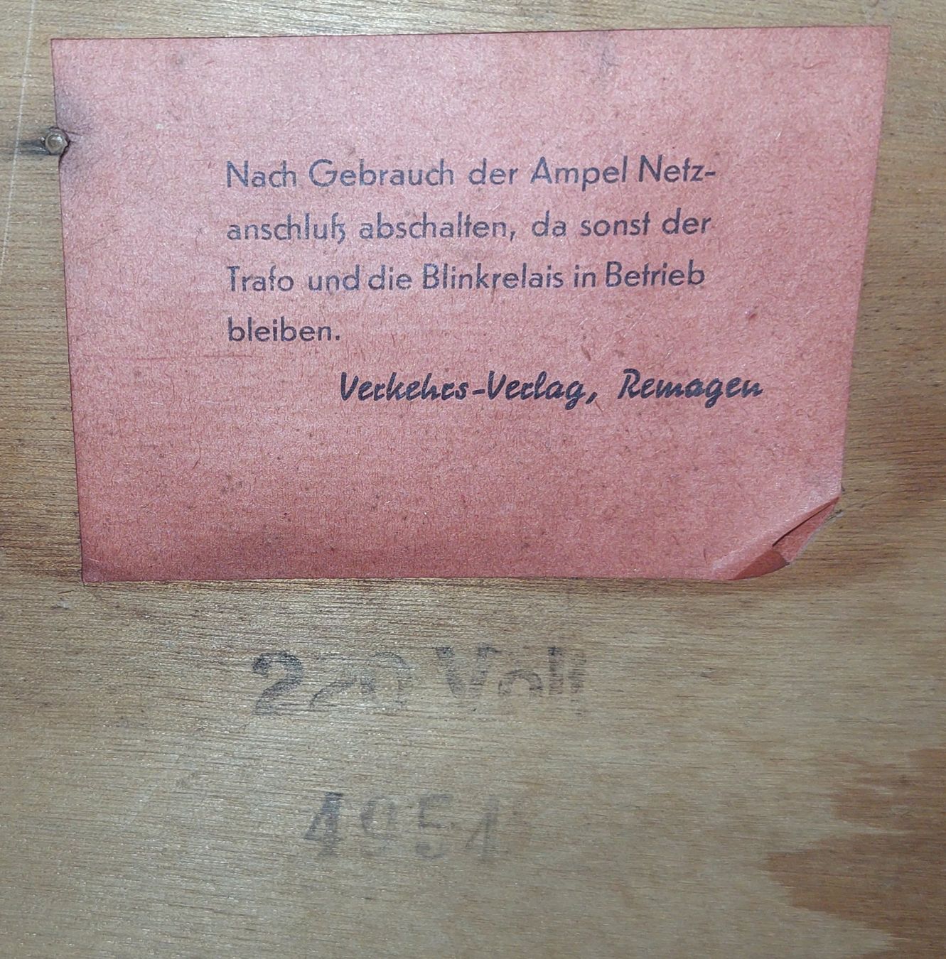 Lampade: Ampeln Verkehrskunde Objekt – Usato da Siblingen venduto da rantiques 7