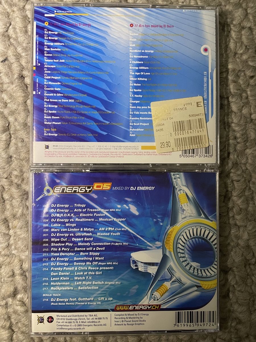 CD: 2x Energy Party 04+05 – Usato da Reinach AG venduto da trigger7811 1
