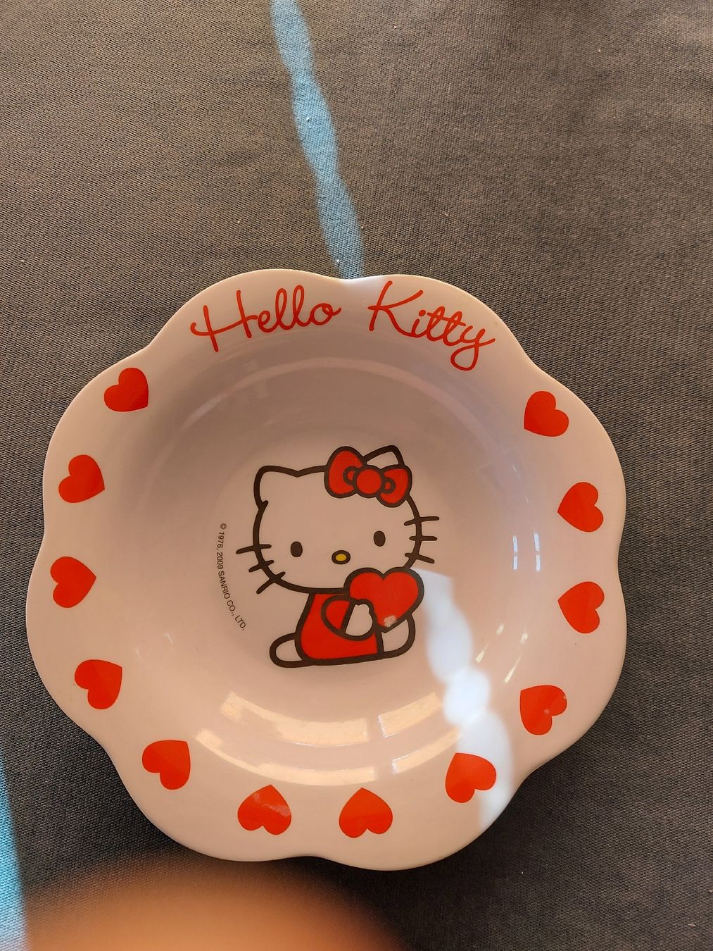 Hello Kitty Set di piatti: Set Vaisselle Enfant Hello Kitty – Usato da VUADENS venduto da momy 3