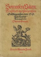 Von unsern Vätern Otto von Greyerz 1912
