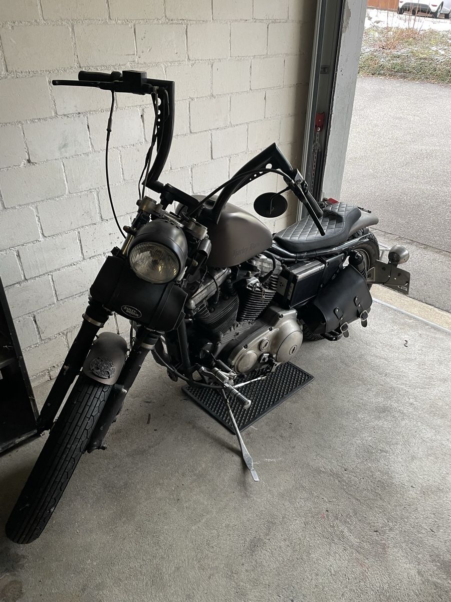 Harley-Davidson Chopper: Harley-Davidson XLH 1100  Jg. 87 – Usato da Safenwil venduto da bsa67 9
