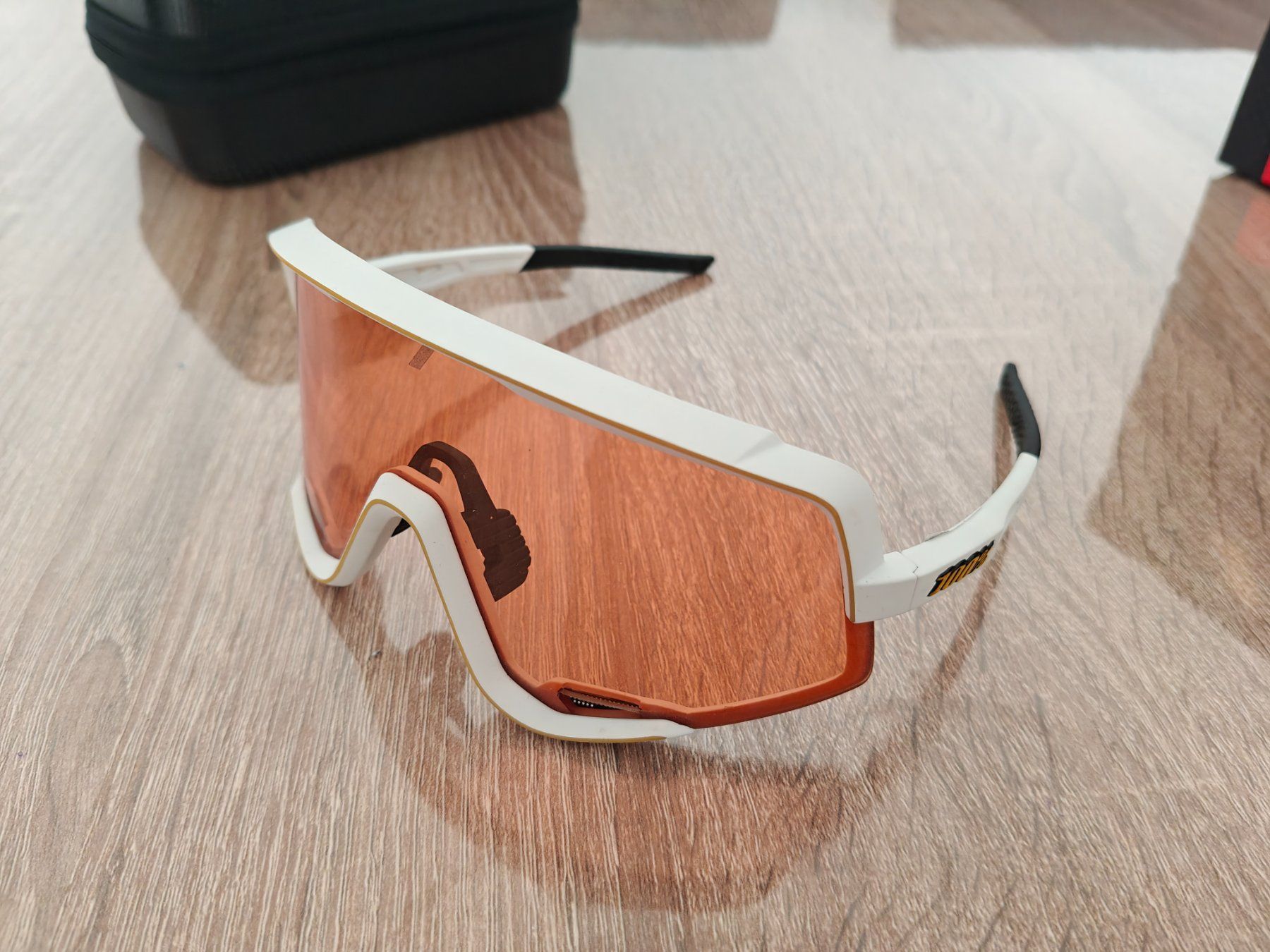 Brillen & Gläser: 100% Glendale Soft Tact Off White, Persimmon – Neu und originalverpackt aus Mönchaltorf von addap 1