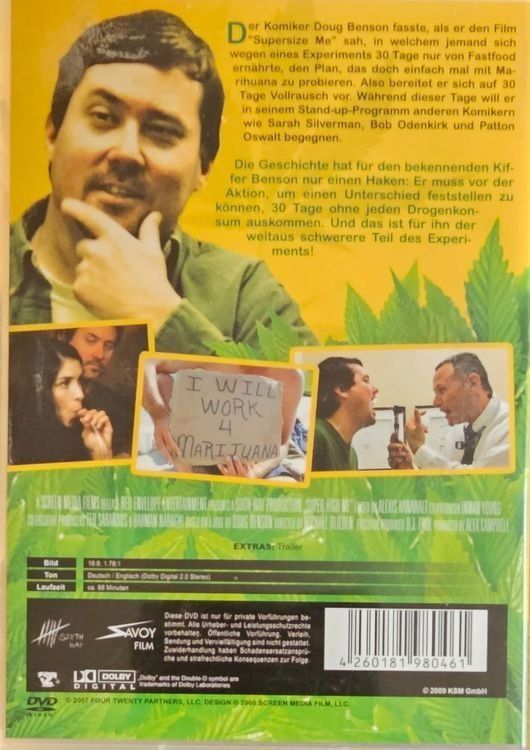 Tutti i DVDs: Super High Me – Usato da Wahlen b. Laufen venduto da Cg10 1
