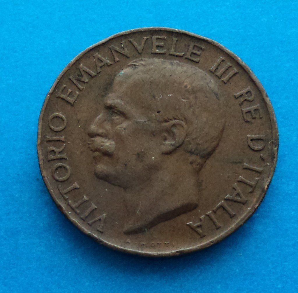 Alle Münzen: Italien: 5 Centesimi Spiga 1919, SS – Gebraucht aus Basel von maripas17 1