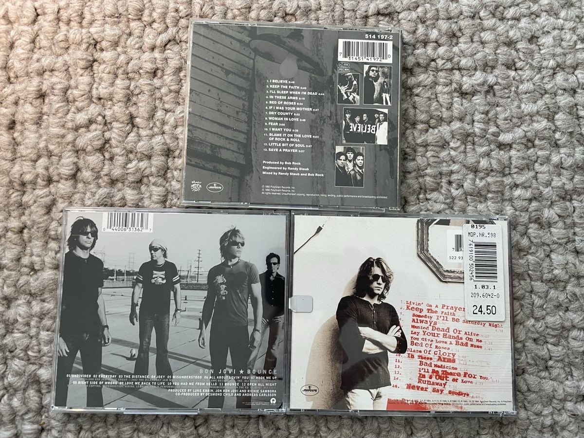 CD: 3x Bon Jovi  – Nuovo (secondo la descrizione) da Reinach AG venduto da trigger7811 1