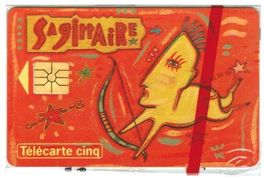 Telefonkarte Frankreich Horoscope Sagittaire 6000 Ex