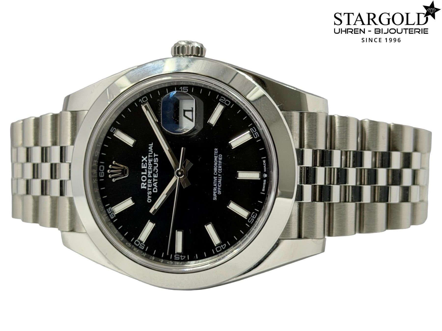 Rolex Orologi: Rolex Datejust 41 schwarz - 126300 – Usato da Zürich venduto da Stargold-Uhren 6