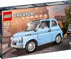 LEGO 77942, Fiat 500 baby-blau, 28x11x11 cm, (LxBxH)