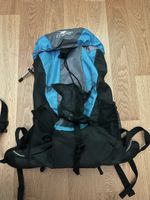 *Neuwertiger* Crane Rucksack, blau / schwarz, kaum benutzt