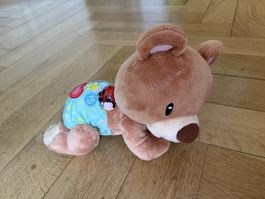 Krabbelnder Bär mit Licht und Ton wie neu