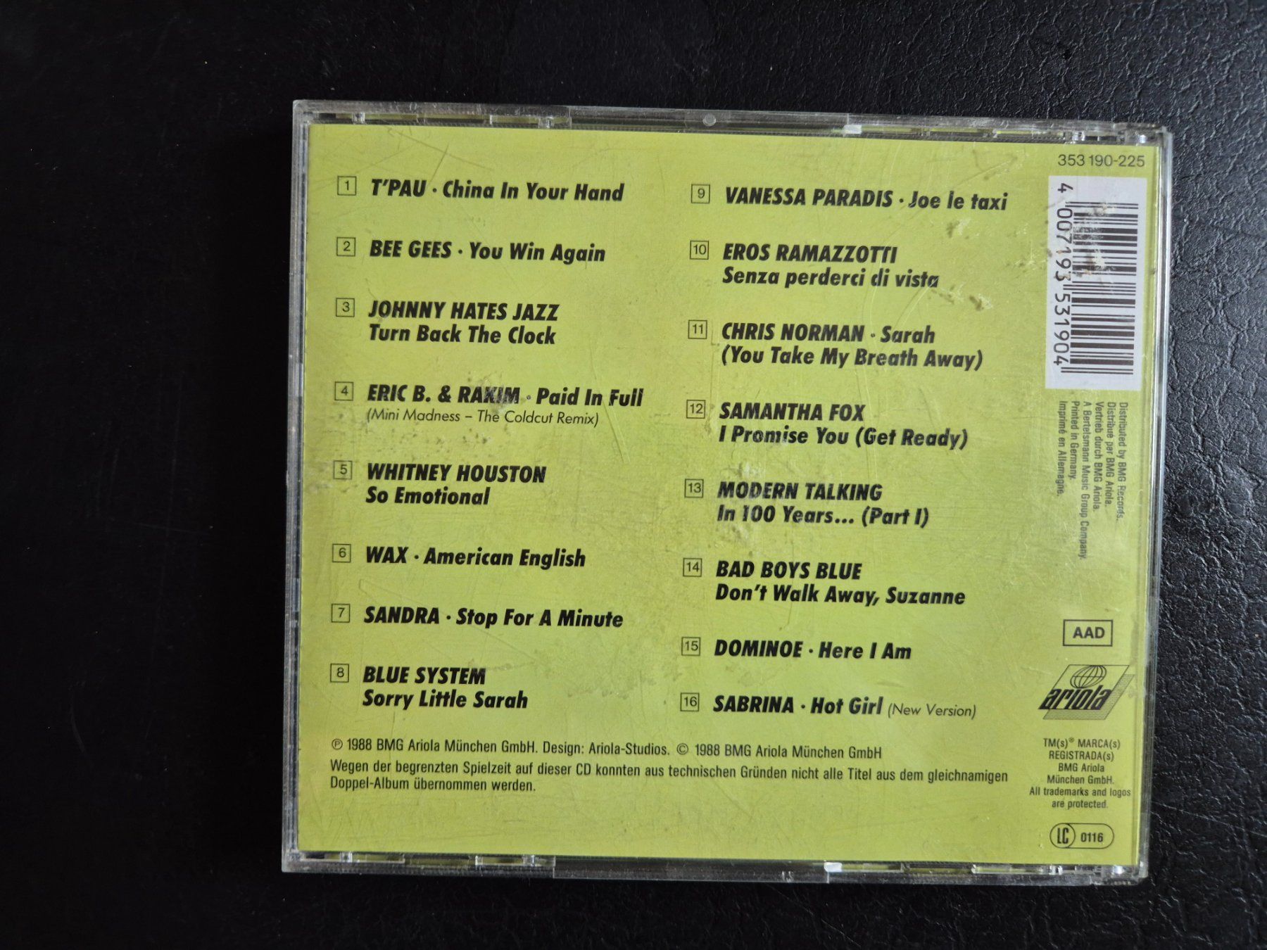 CDs: CD Neue Hits '88 - Internationale Superhits rar – Gebraucht aus Zürich von haitimarasa 2