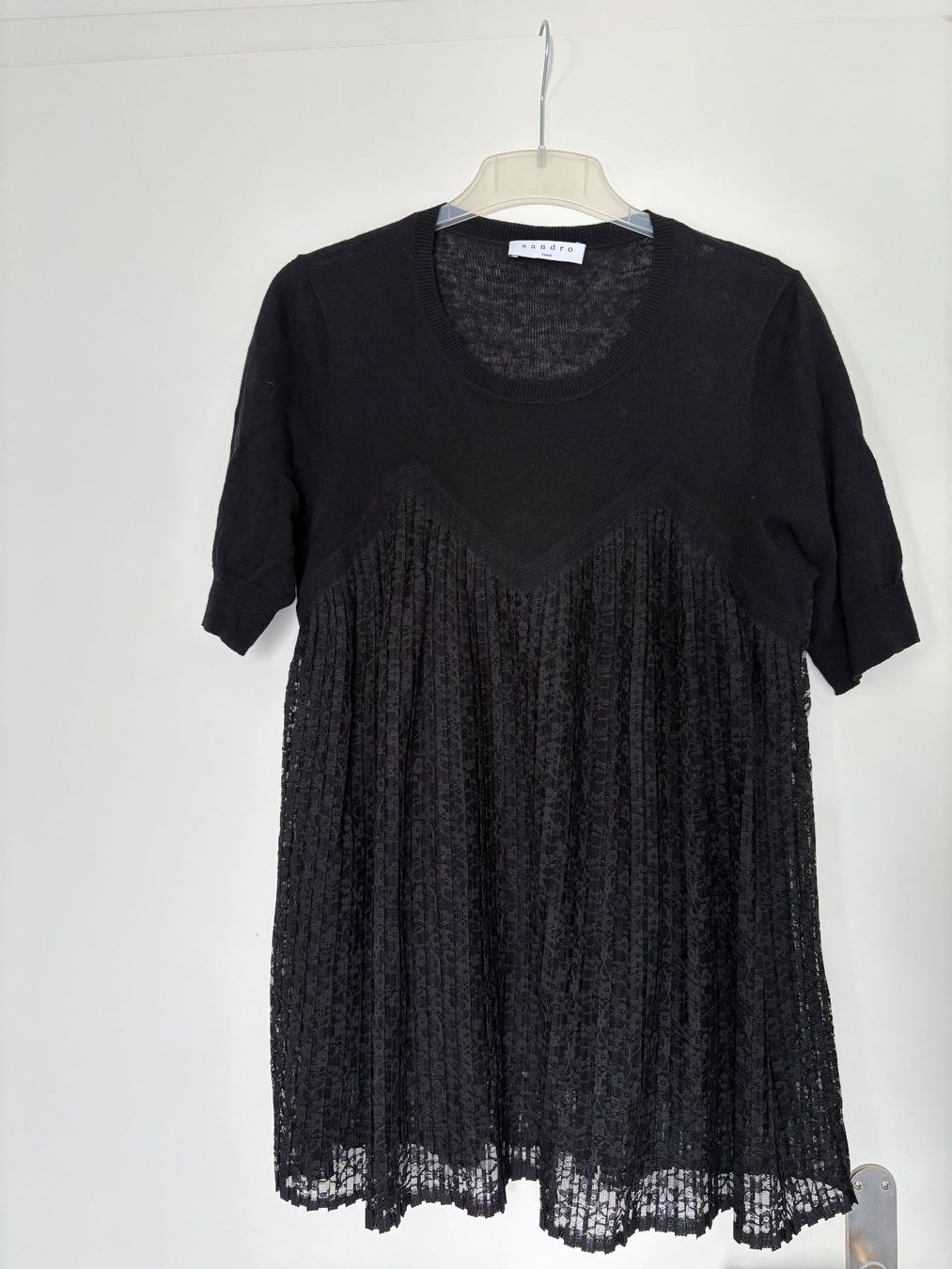 Sandro Top: SANDRO Blouse top 55% Linen size 3 – Usato da Muzzano venduto da Sidney_3