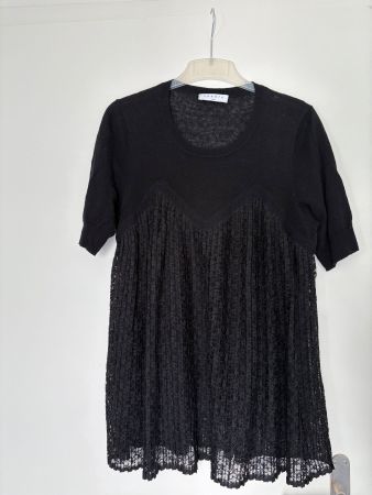 SANDRO Blouse top 55% Linen size 3