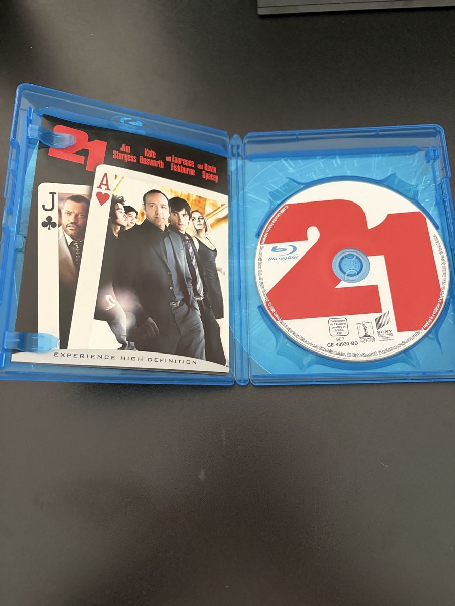Tutti i DVDs: Blu-Ray Film "21" – Nuovo (secondo la descrizione) da Dättlikon venduto da skabdan 1
