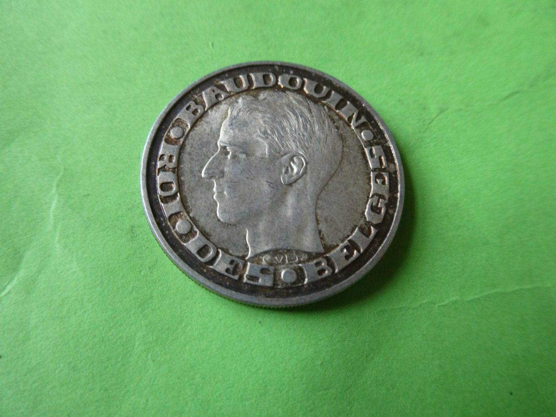 Toutes les monnaies: Belgien 1958, 50 Francs - Silber – D'occasion à Hinterforst par Rohusri 1