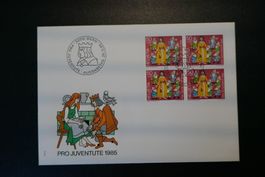 Ersttagsumschlag Pro Juventute 1985
