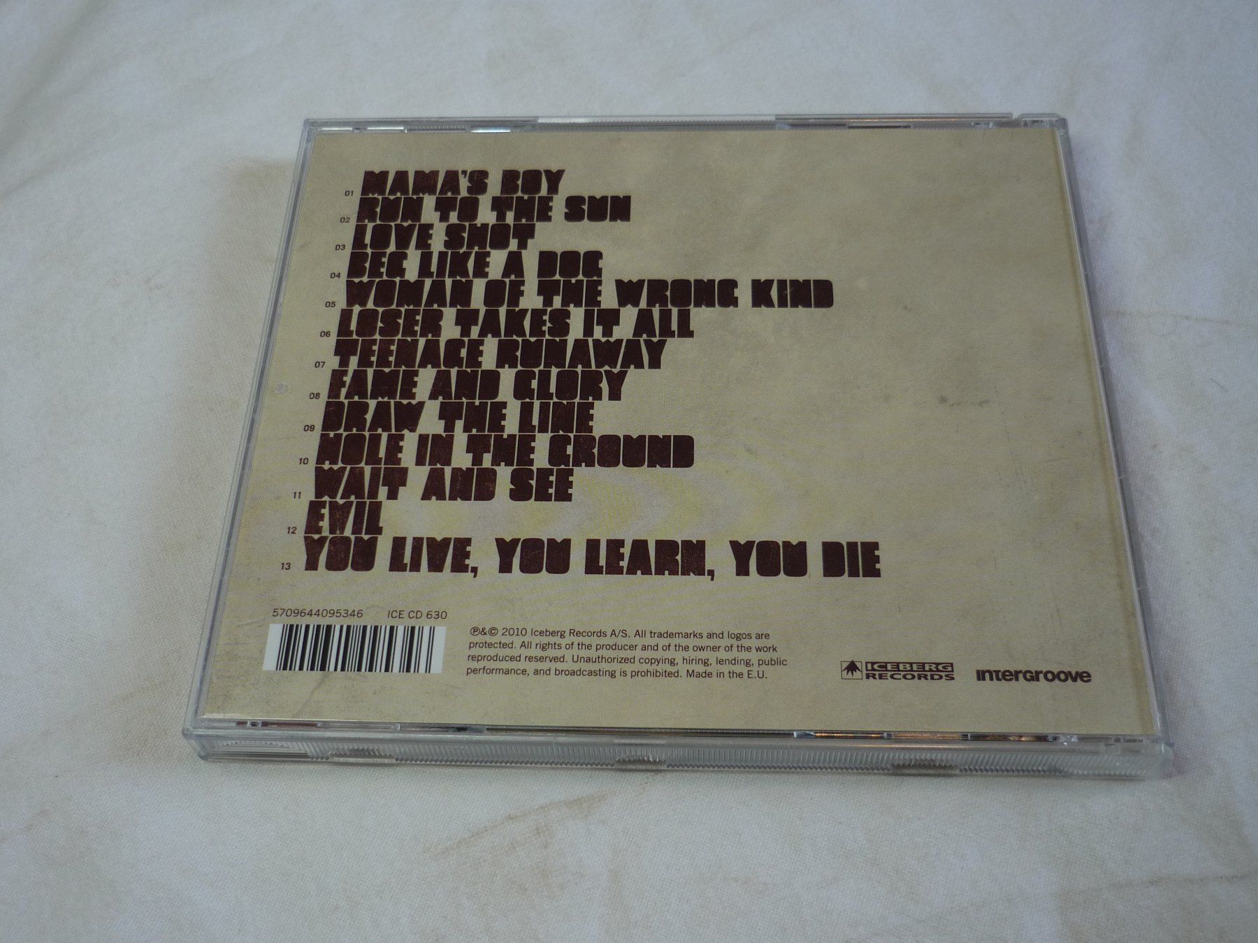 CD: Musik CD - The Blue Van - Love Shot – Usato da Beringen venduto da zzRegal 2