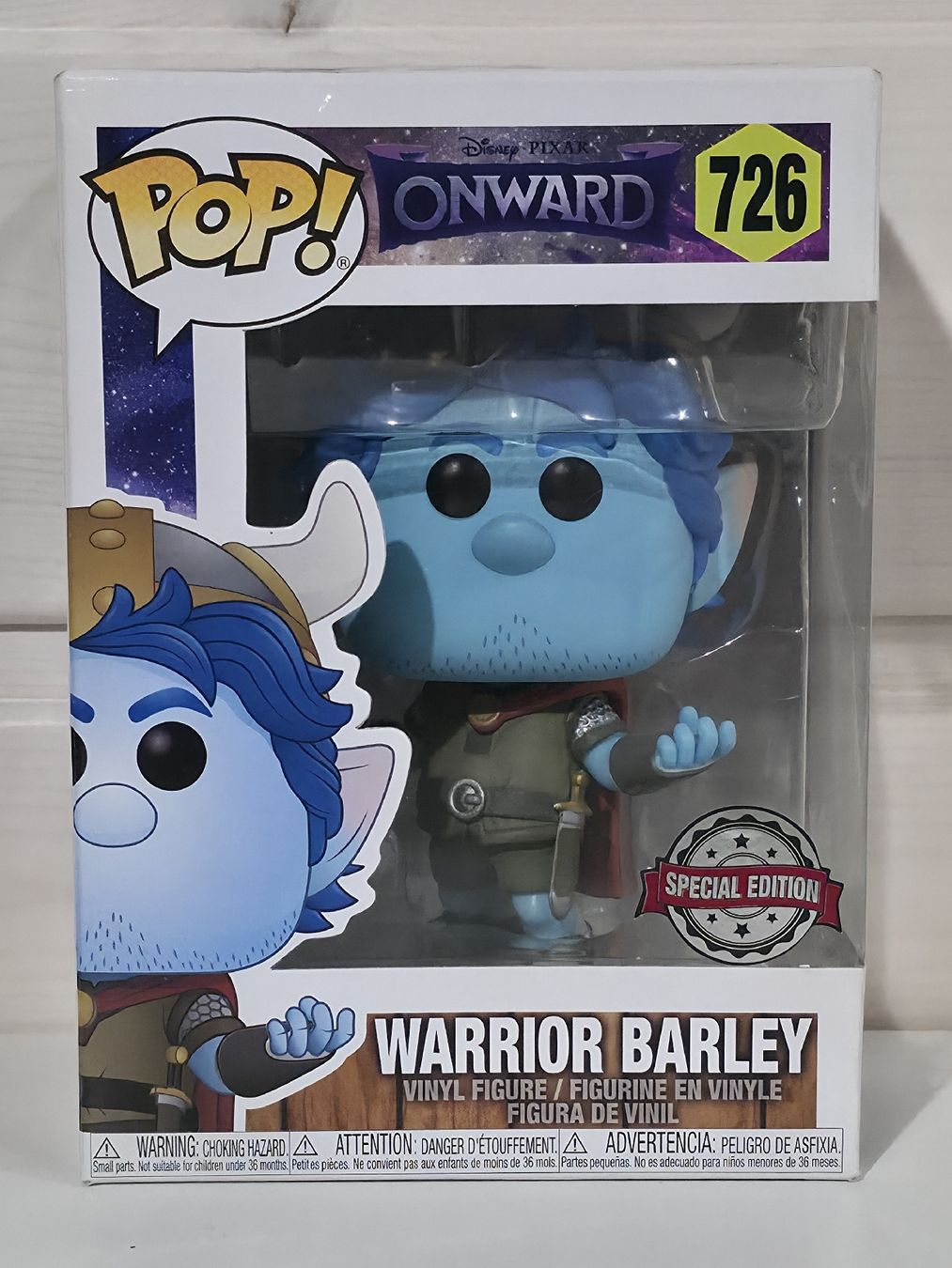 Disney Giocattoli: funko pop Warrior Barley 726 – Nuovo e nell'imballaggio originale da Bercher venduto da fab_tqd7