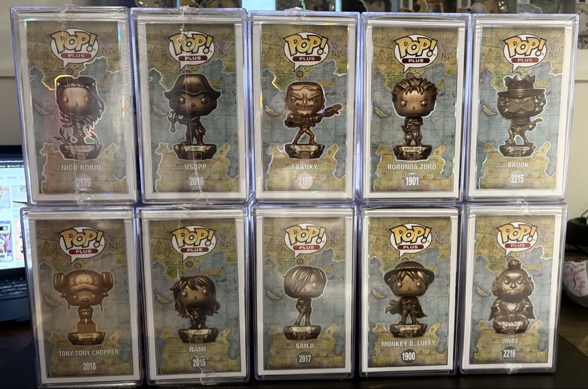 Funko Statuette: Funko Pop! One Piece Bronze Set – Nuovo (secondo la descrizione) da Alpnach Dorf venduto da Walsche 2