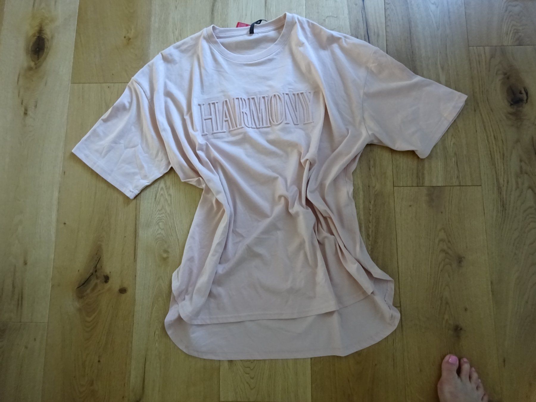 T-Shirts: Schönes Text-Longshirt Harmony/Chicoree – Neu (gemäss Beschreibung) aus Rothrist von Mistery1
