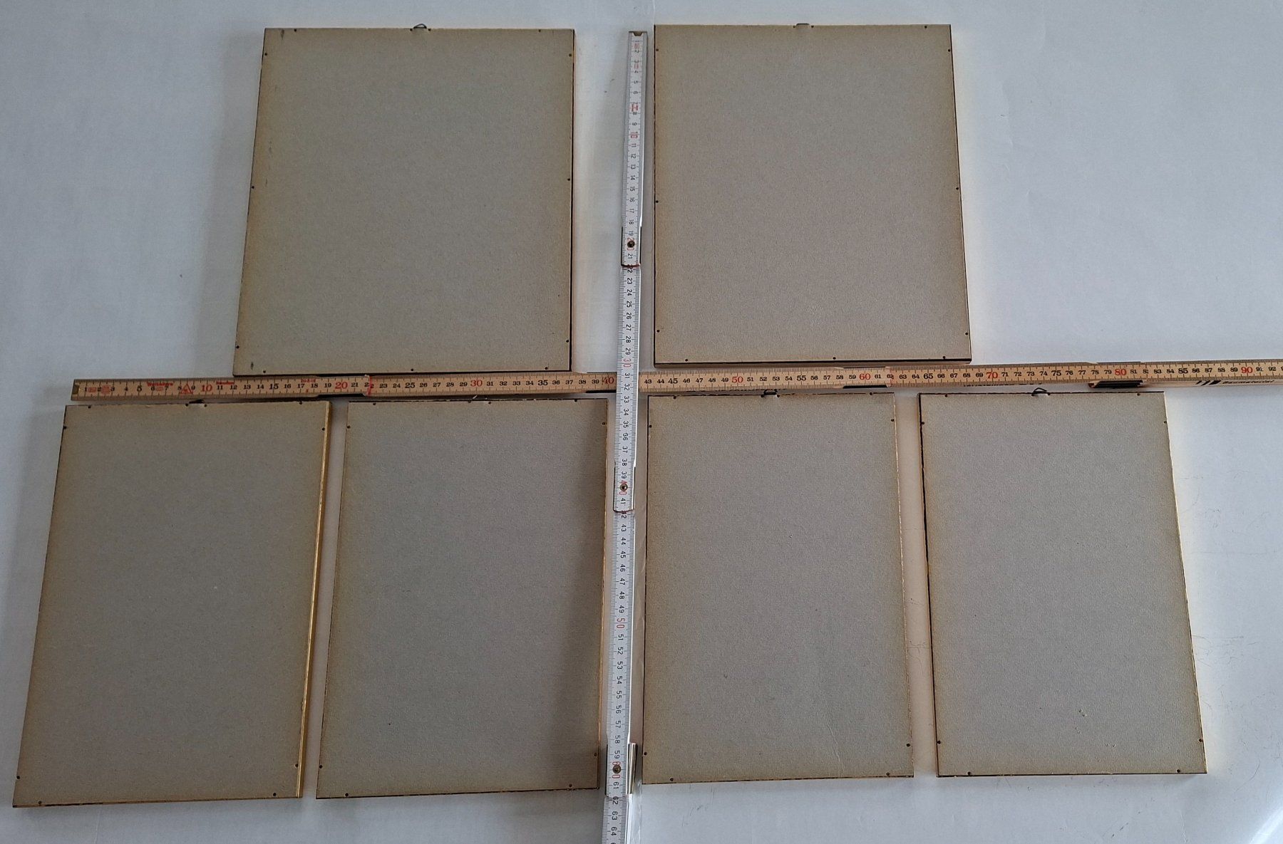 Stiche: Lot Set, 6 goldene gerahmte Stiche – Gebraucht aus Opfikon von Diversamente 7