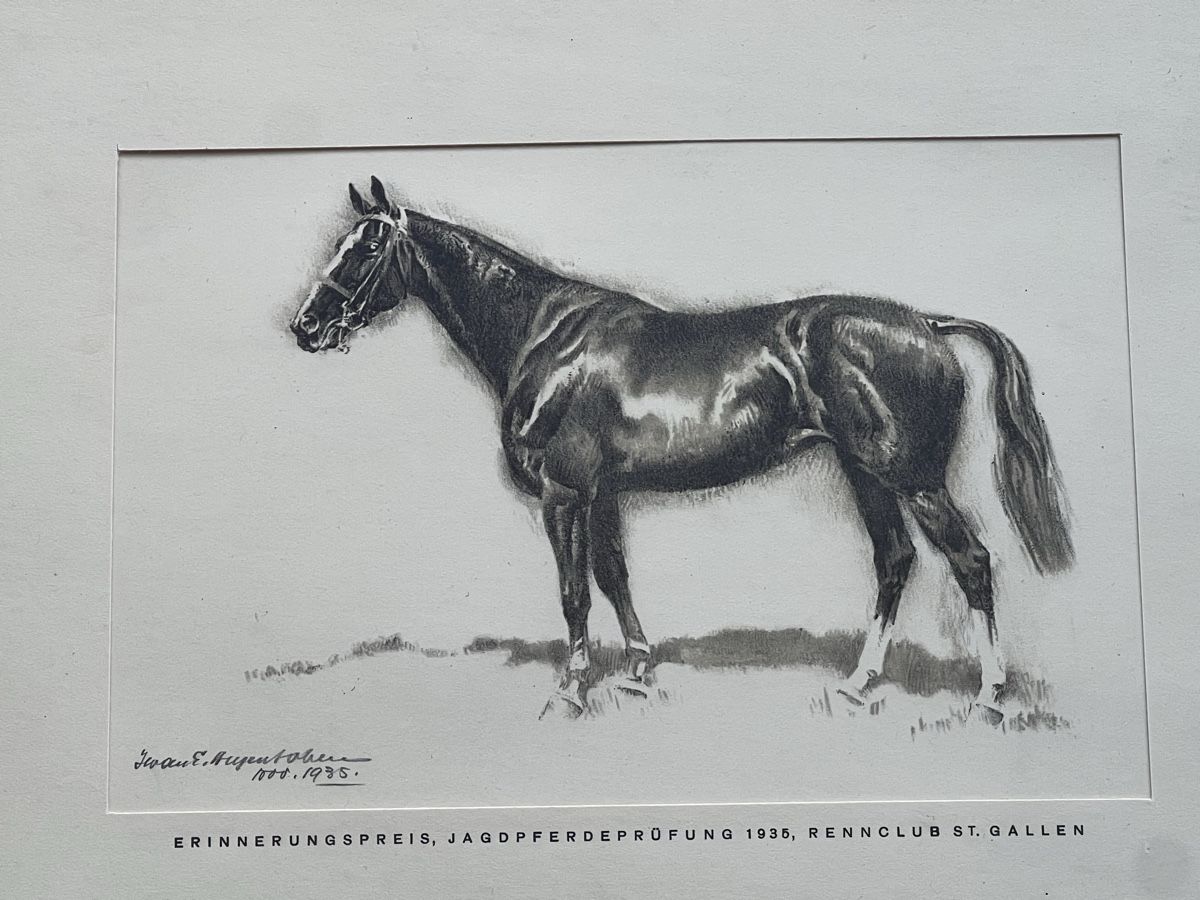 Grafiken & Lithographien: Iwan Edwin Hugentobler Lithographie handsigniert 1935 – Gebraucht aus Adliswil von buch_und_kunst 1