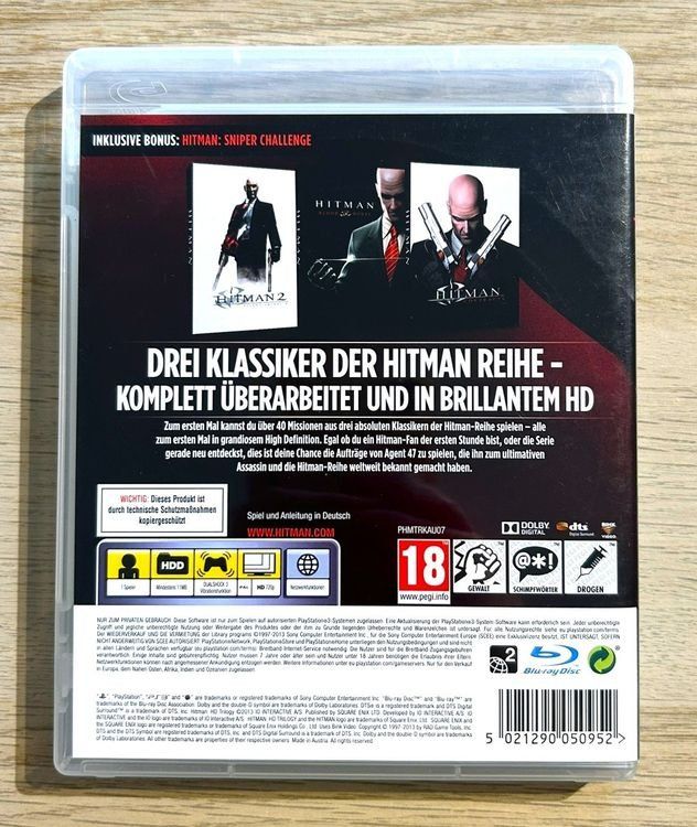Sony Spiele: Hitman HD Trilogy PS3 – Gebraucht aus Biberstein von Lou13lou 1