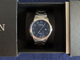 Citizen BI5000-52L Herrenuhr – blaues Zifferblatt, Edelstahl