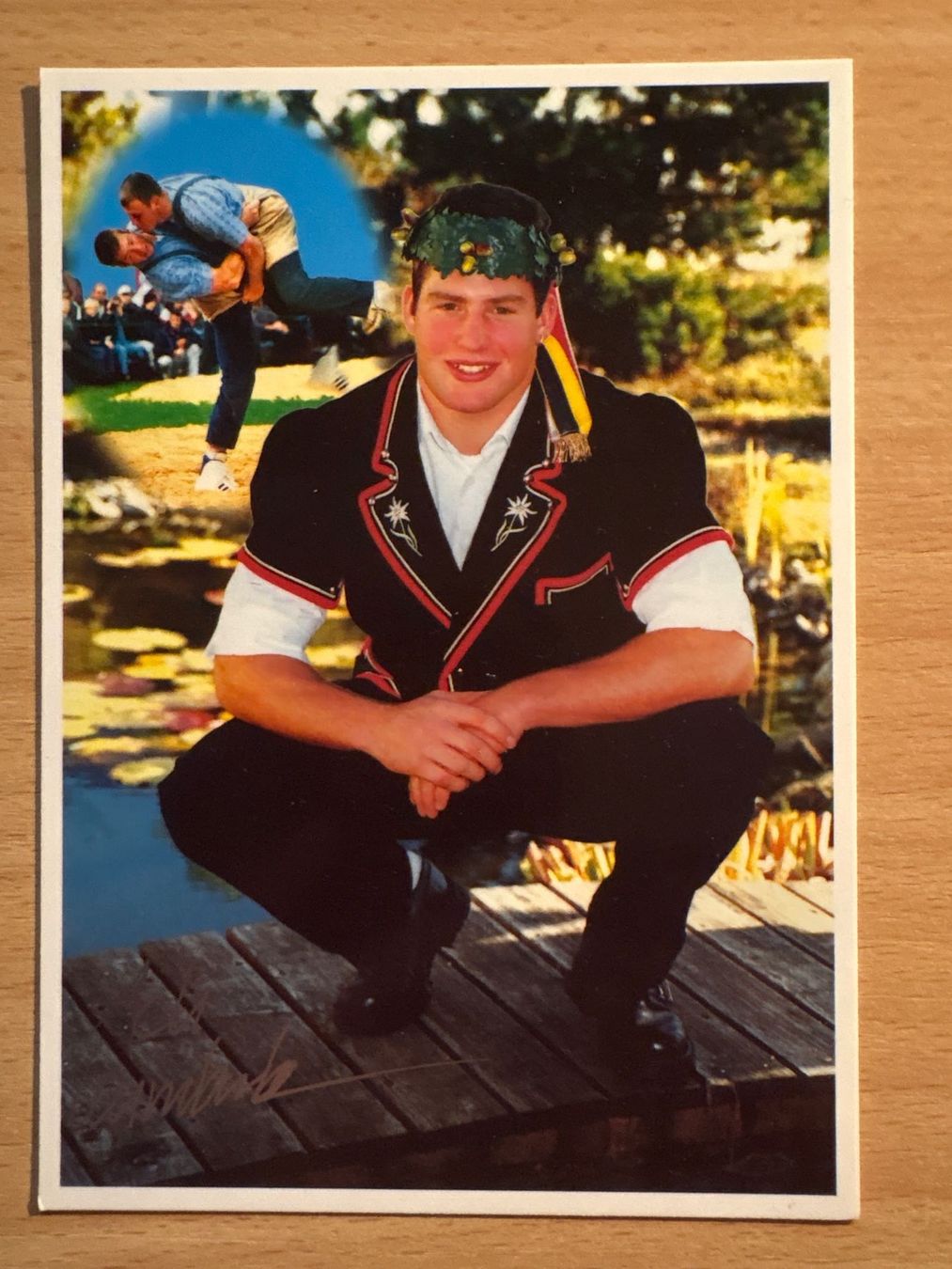 Autografi: Adi Laimbacher Autogrammkarte, Schwinger – Usato da Ibach venduto da lisch3