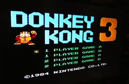NES : Donkey Kong 3