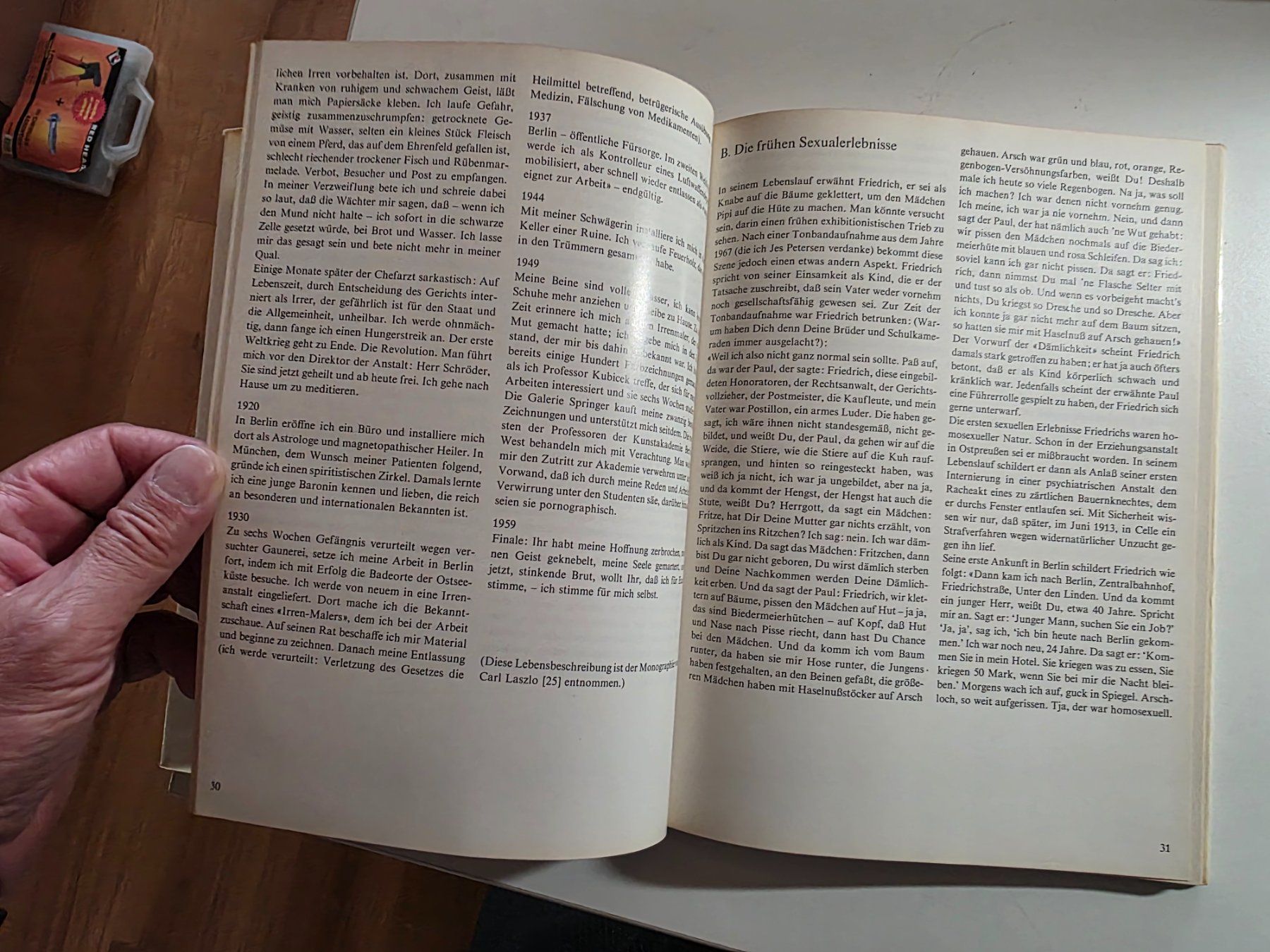 Bücher: Geisteskranker oder Künstler- Friedrich Schröder Sonnenstern – Gebraucht aus Walterswil BE von Lonitti 5