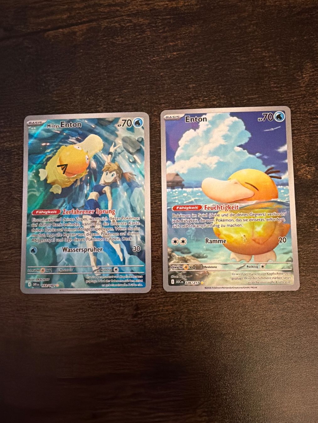 Pokémon Sammelbilder & Trading cards: Pokemon Enton Karten – Gebraucht aus Wettingen von Airjordan