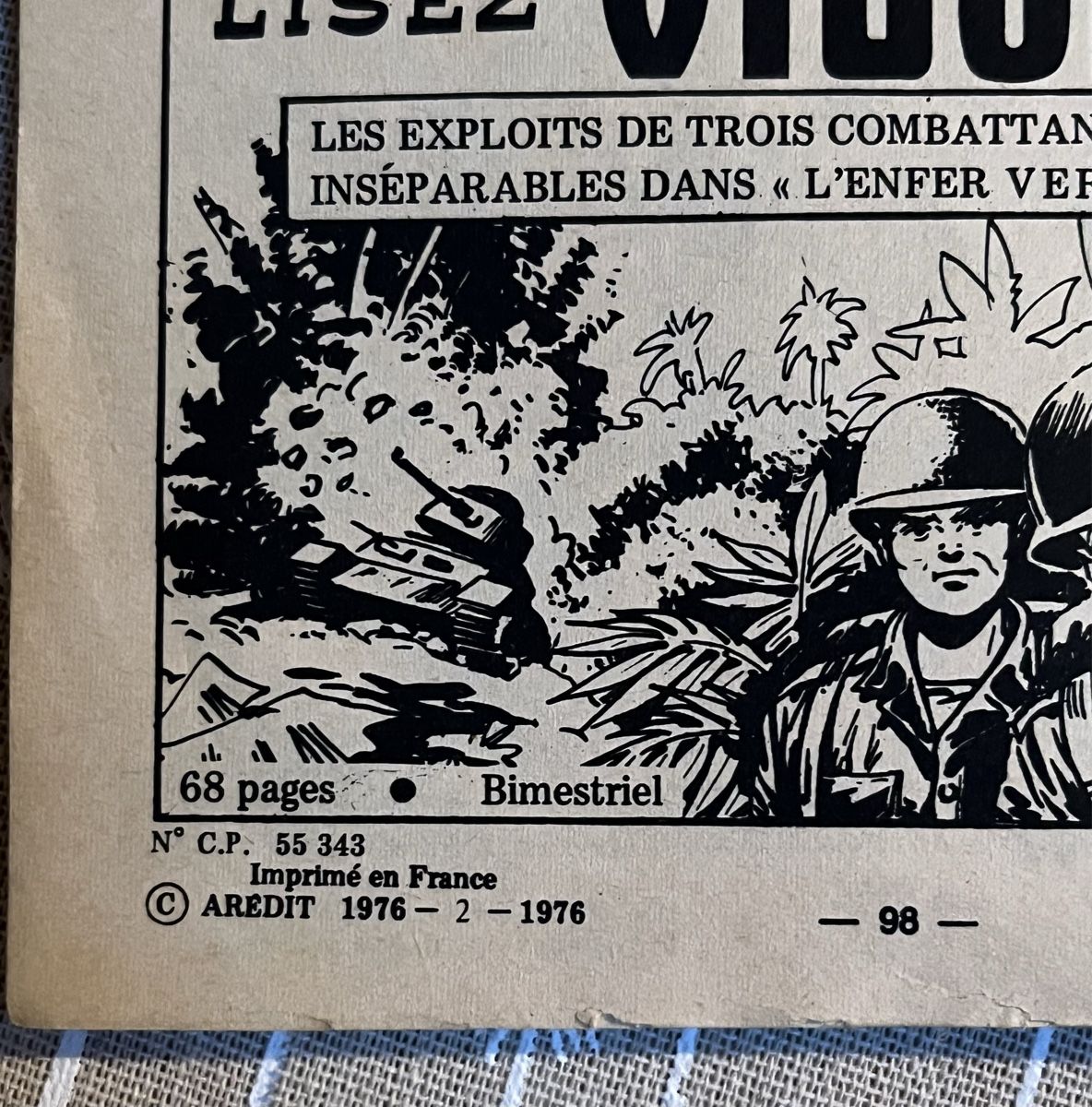 Fumetti: Collection BD vintage - Commando, Rapaces, Bonanza etc – Usato da La Tour-de-Peilz venduto da Pansy02 6