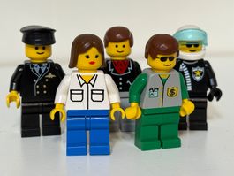 Lego 5 figurines années 80 serie 2 Figuren