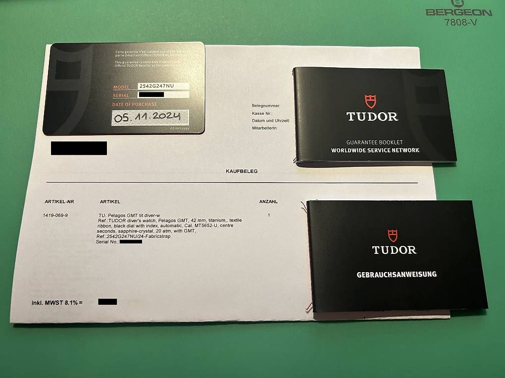 Orologi: Tudor Pelagos FXD GMT  2024  Full Set – Usato da Zürich venduto da mullf 4