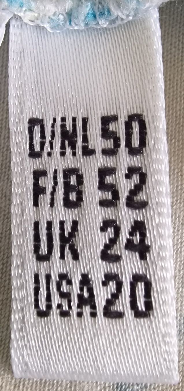 T-shirt: Delmod Shirt, Sommerliches Muster, Gr. 50 – Usato da Haslen GL venduto da ricarono 3