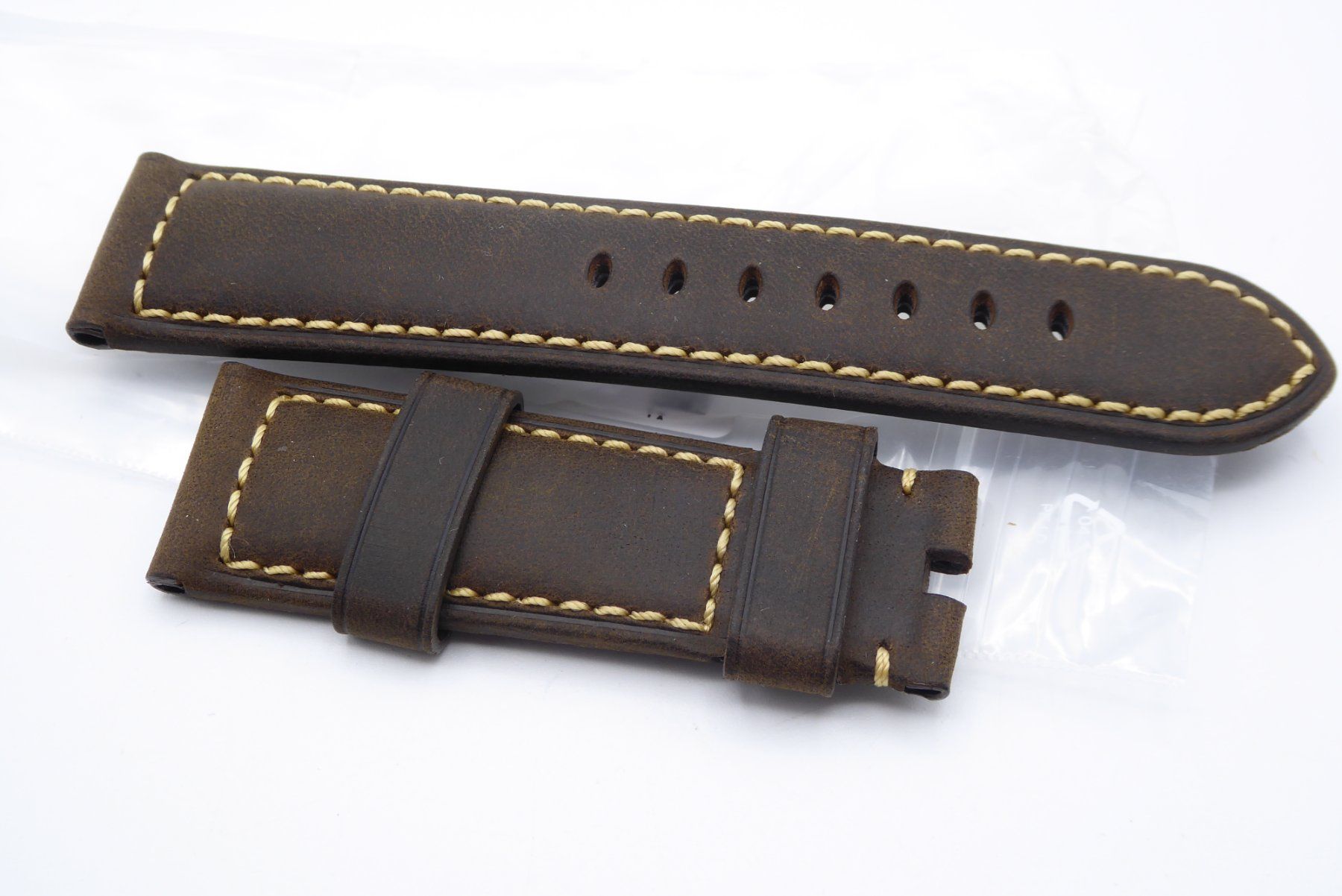 Panerai Uhren: Panerai leather strap brown color 24mm – Neu (gemäss Beschreibung) aus Geneve von adr_xk6n 1