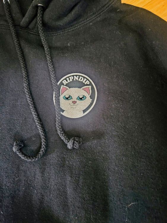 Getragenes Hoodie Rip n' Dip schwarz Grösse Medium 2