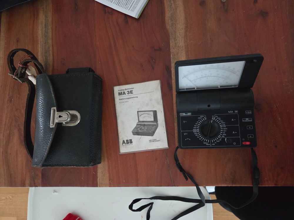 ABB Metrawatt MA 3E Analog-Multimeter inkl. Tasche & Anle... (Gebraucht ...