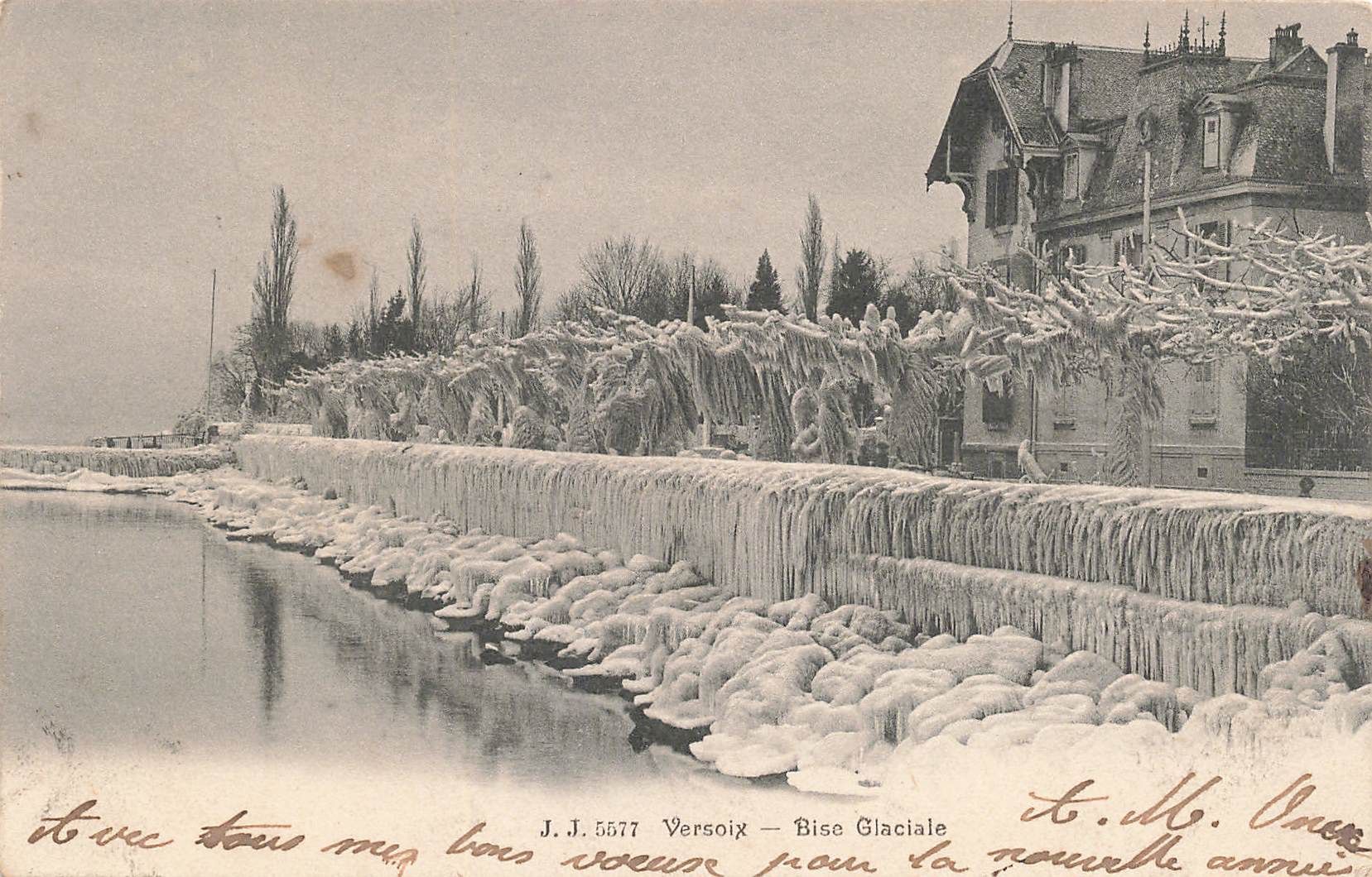 Cartes postales: Versoix Bise glaciale – D'occasion à Biasca par Blenio71