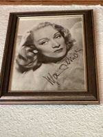 Original Autogramm Marlene Dietrich