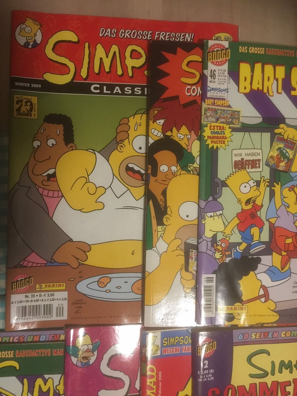 Fumetti: 14 Stück diverse alte Simpsons Comics- Hefte – Usato da Bolligen venduto da Astrophysiker06 1