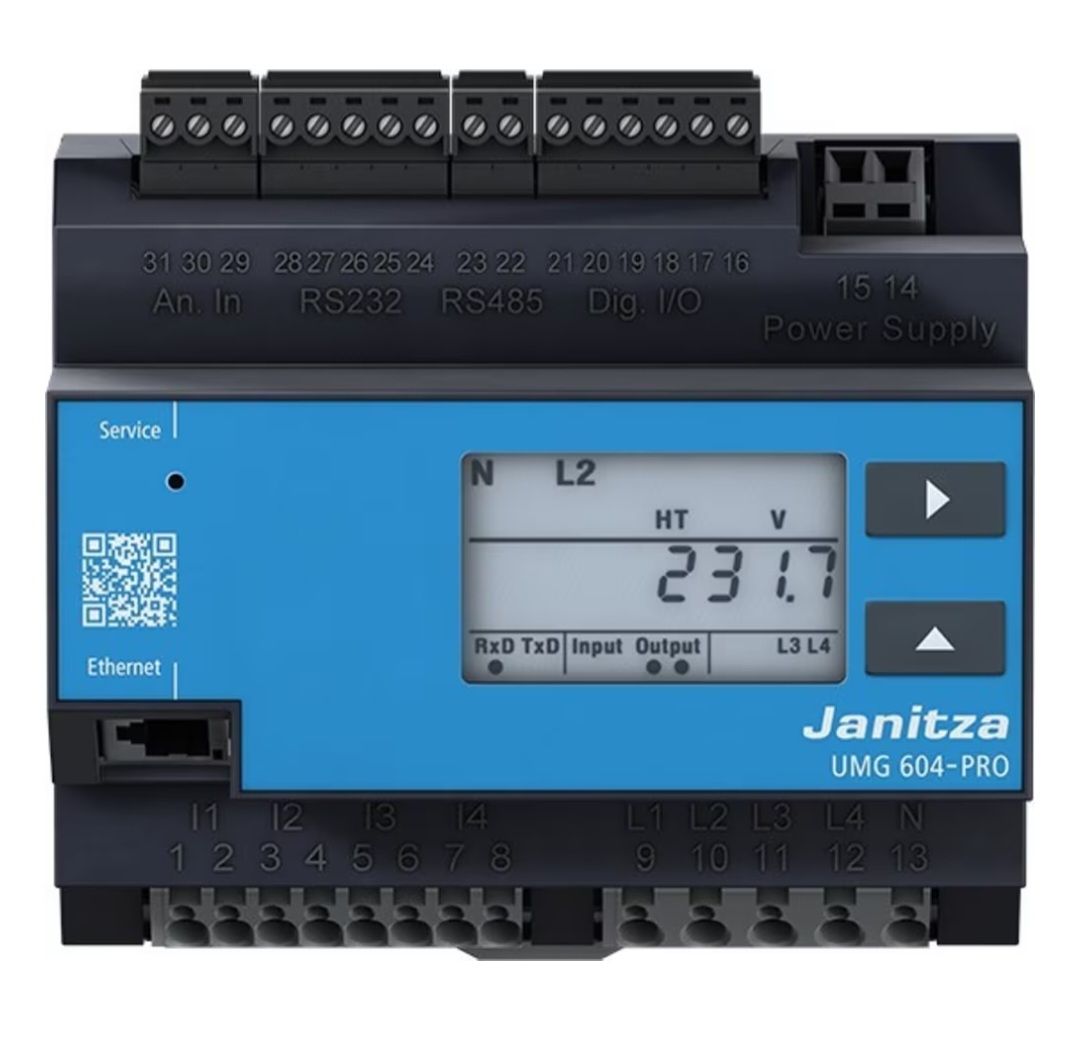 Messen: Janitza UMG 604-Pro Spannungsqualitäts-Analysator – Neu und originalverpackt aus Bergdietikon von Flodri 1