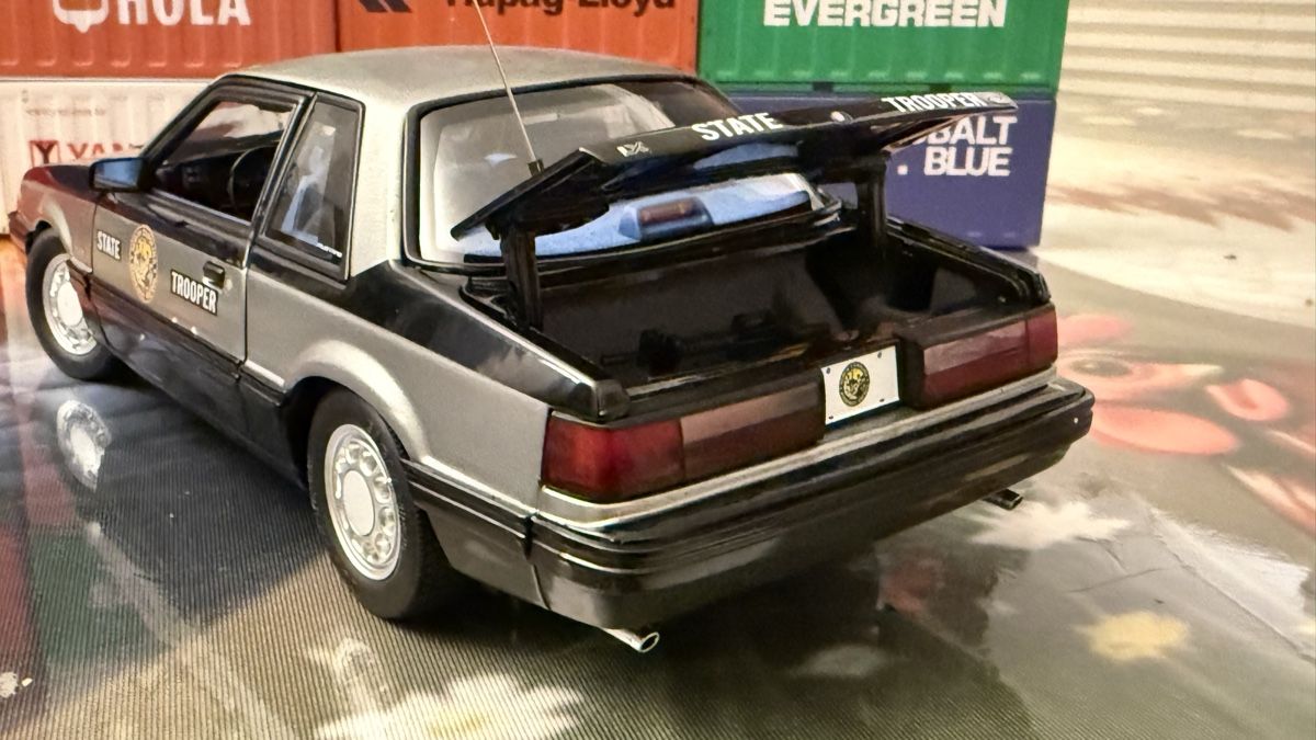 GMP Modellini d'auto: Modellauto 1993 Ford Mustang 5.0 SSP State Trooper – Usato da Basel venduto da Zomeg 3