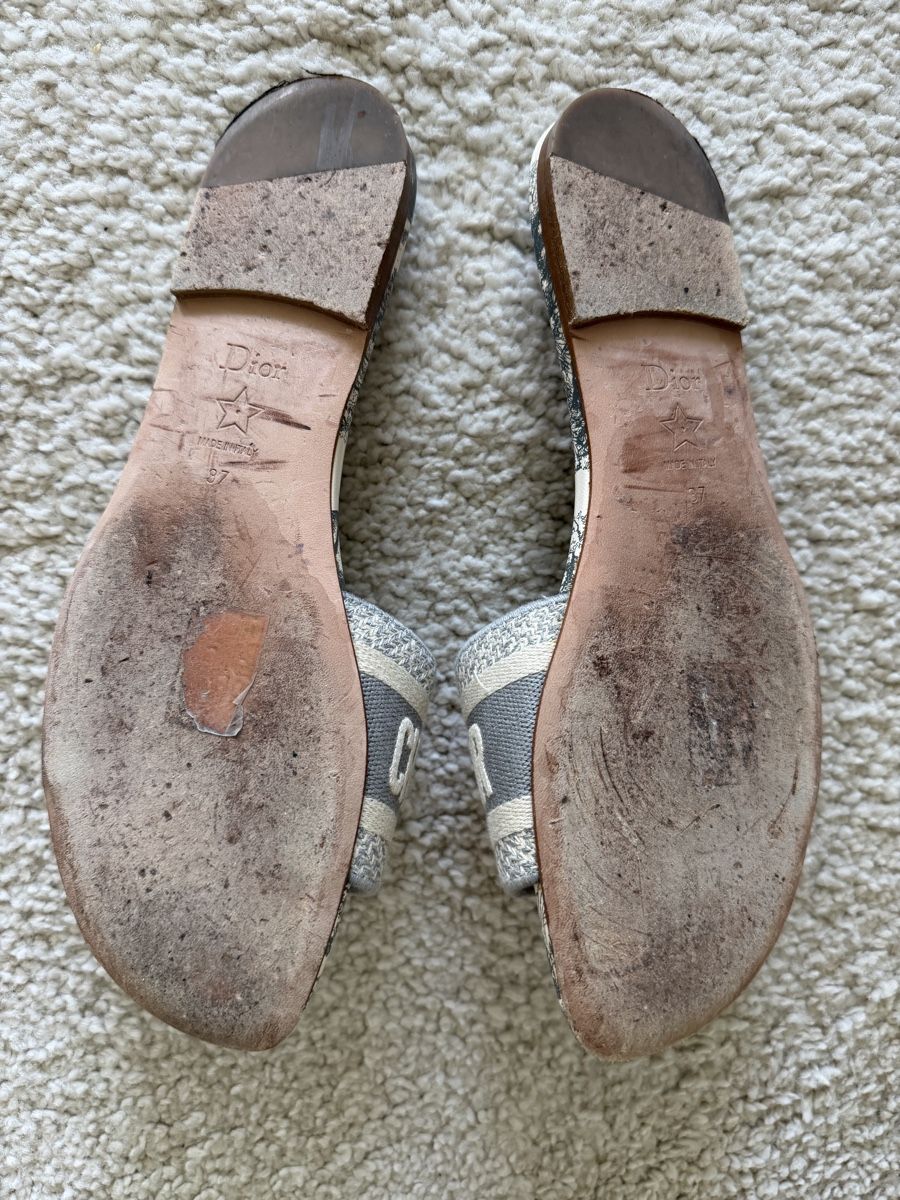 Dior Scarpe da donna: Dior Dway Slides grau – Usato da Rothenhausen venduto da Erbsli4 1
