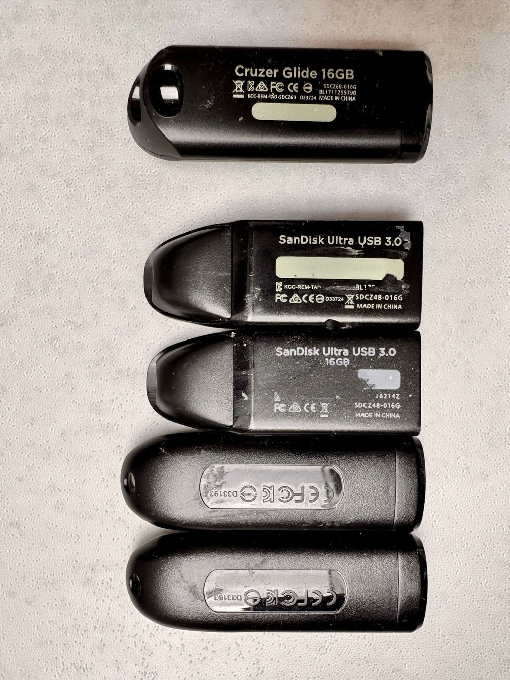 Sandisk USB Sticks: 5x SanDisk USB 3.0 + 2.0 Sticks – Gebraucht aus Hermetschwil-Staffeln von Mobile2013 1