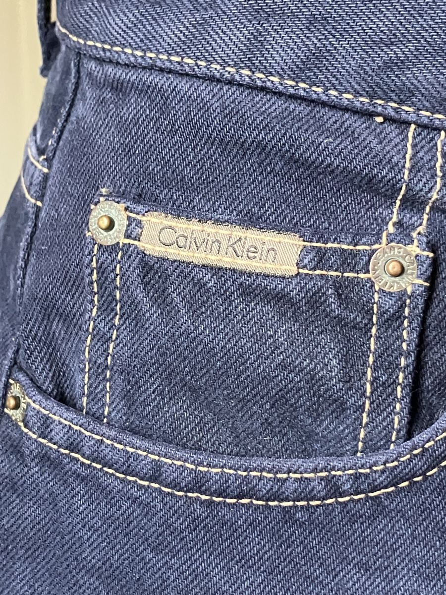 Calvin Klein Jeans: Jeans bleu vintage - CALVIN KLEIN – Usato da Genève venduto da sunflower.vintage 5