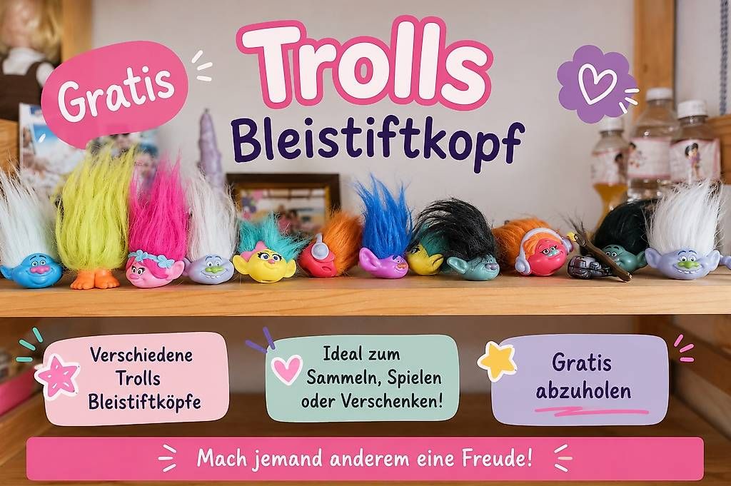 Spielzeuge: Trolls-Kopf – Gebraucht aus Wangs von Reyna88